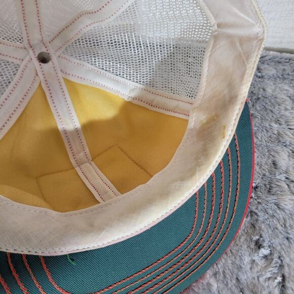 Vintage 80's State Farm Insurance Hat Snapback Mesh Trucker Cap Foam Patch USA - Picture 7 of 8